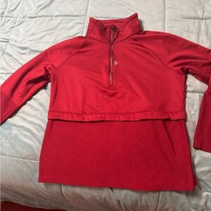 Avia Burgundy Quarter-Zip Pullover